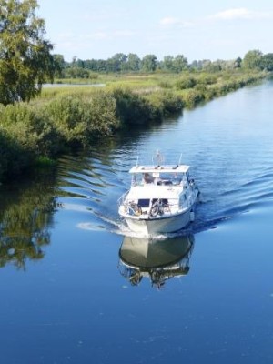 Während Ihrer Reise auf der Müritz-Elde-Wasserstraße finden Sie uns direkt am Flusskilometer 46